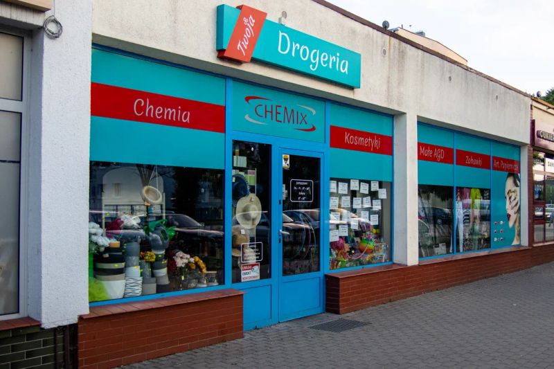 Wejście do sklepu Twoja Drogeria.